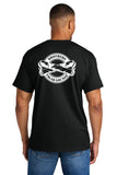 #121 BROTHERS CIGARS, COTTON T, BLACK, UNISEX, 8000, DESIGN #4
