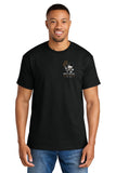 #121 BROTHERS CIGARS, COTTON T SHIRT, BLACK, UNISEX, 8000, DESIGN #1
