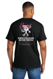 #121 BROTHERS CIGARS, COTTON T SHIRT, BLACK, UNISEX, 8000, DESIGN #2