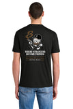 #121 BROTHERS CIGARS, TRI BLEND T SHIRT, BLACK, UNISEX, DM130, DESIGN # 1