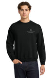 #121 BEDFORD CIGARS, CREWNECK SWEATSHIRT, BLACK, UNISEX, 18000, DESIGN #4