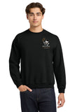 #121 BROTHERS CIGARS, CREWNECK SWEATSHIRT, BLACK, UNISEX, 18000, DESIGN #1