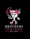 #121 BROTHERS CIGARS, TRI BLEND T, BLACK, LADIES, DM130L, DESIGN #2