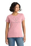 #121 BROTHERS CIGARS, TRI BLEND T SHIRT, PINK, LADIES, DM130L, DESIGN #7