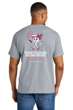 #121 BROTHERS CIGARS, COTTON T SHIRT, SPORTS GREY, UNISEX, 8000, DESIGN #2