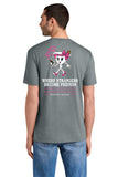 #121 BROTHERS CIGARS, TRI BLEND T SHIRT, HEATHER GREY, UNISEX, DM130, DESIGN # 2
