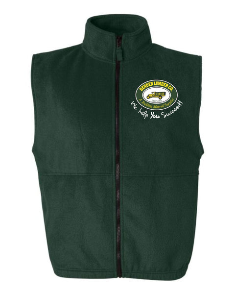#102 BENDER LUMBER FALL 2025 FLEECE VEST 3010