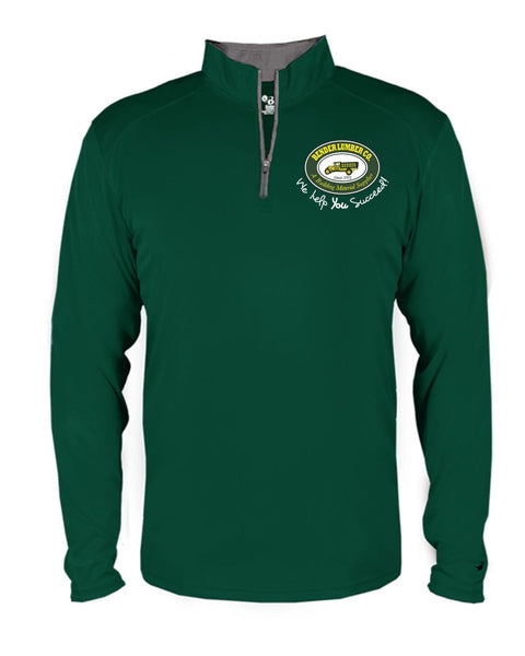 #102 BENDER LUMBER FALL 2025 LONG SLEEVE 1/4 ZIP  4102