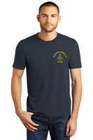 #075 BEDFORD LODGE #14 TRI BLEND T SHIRT NAVY BEDFORD LODGE DM130