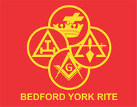 #075 BEDFORD LODGE #14 POLO  RED/WHITE   YORK RITE  ST655