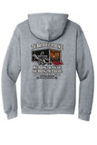 #121 BROTHERS CIGAR, MOBILE, HOODIE, SPORTS GREY, ADULT, DESIGNS # 11 & 13