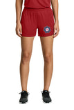 #125 BMS VOLLEYBALL, SHORTS, RED, ADULT, LST447, DESIGN #8