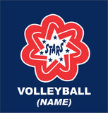 #125 BMS VOLLEYBALL, BAG, NAVY, 327850, DESIGN #9