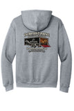 #121 BROTHERS CIGAR, MOBILE, HOODIE, SPORTS GREY, ADULT, DESIGNS # 11 & 13