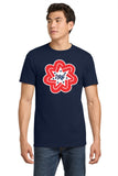 #138 BNL STAFF, COTTON T SHIRTS, NAVY, ADULT, 5000, DESIGN #4