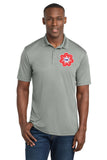 #138 BNL STAFF, POLO, GREY, ADULT, ST550, DESIGN #5, EMBROIDERY