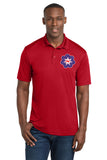 #138 BNL STAFF, POLO, RED, ADULT, ST550, DESIGN #1, EMBROIDERY