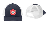 #133 BNL TENNIS, HAT, NAVY/WHITE, ADJUSTABLE, STC39, DESIGN # 5