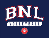 #127 BNL VBALL, HOODIE, NAVY, YOUTH & ADULT, 18500, DESIGN #1