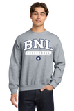 #127 BNL VBALL, CREWNECK SWEATSHIRT, SPORTS GREY, YOUTH & ADULT, 18000, DESIGN # 3