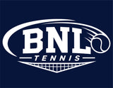 #133 BNL TENNIS, COTTON T SHIRT, NAVY, YOUTH & ADULT, 5000, DESIGN # 3
