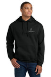 #121 BROTHERS CIGARS, HOODIE SWEATSHIRT, BLACK, UNISEX, 18500, DESIGN # 4