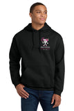 #121 BROTHERS CIGARS, HOODIE SWEATSHIRT, BLACK, UNISEX, 18500, DESIGN #2