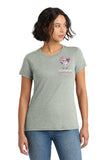 #121  BROTHERS CIGARS, TRI BLEND T, HEATHER GREY, LADIES, DESIGN #2
