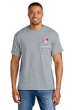 #121 BROTHERS CIGARS, COTTON T SHIRT, SPORTS GREY, UNISEX, 8000, DESIGN #2