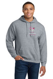 #121 BROTHERS CIGARS, HOODIE, SPORTS GREY, UNISEX, 18500, DESIGN #2