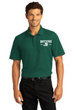 #056a DAYTON'S HEATING AND COOLING PORT & AUTHORITY POLO GREEN STYLE# K810