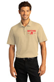 #056a DAYTON'S HEATING AND COOLING SPORT TEK POLO SANDSTONE STYLE# T474