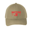 #056a DAYTON'S HEATING & COOLING TRUCKER HATS COYOTE BROWN STYLE# C112