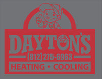 #056 DAYTON'S HEATING AND COOLING T-SHIRT GRAPHITE HEATHER