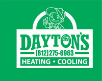 #056a DAYTON'S HEATING AND COOLING NIKE POLO  PINE STYLE# 799802