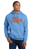 #132 FLYING PIGS, HOODIE, LT BLUE, YOUTH & ADULT, 18500, DESIGN #1