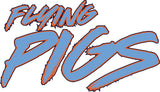 #132 FLYING PIGS, HOODIE, ORANGE, YOUTH & ADULT, 18500, DESIGN #2