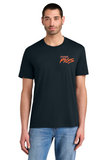 #132 FLYING PIGS, TRI BLEND T SHIRT, NAVY, ADULT, DM130, DESIGNS #1 & #5