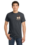 #121 BROTHERS CIGARS, COTTON T SHIRT, DARK HEATHER, ADULT, DESIGN #8
