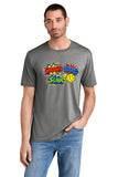 #137 GLENDA Ts, TRI BLEND T SHIRT, GREY FROST, ADULT, DESIGN #6