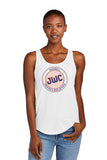 #068 JWC LADIES TANK  ADULT ONLY WHITE DT151