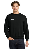 #108 MSC, 426 LSB, CREWNECK SWEATSHIRT, BLACK, ADULT, 18000, DESIGN #2