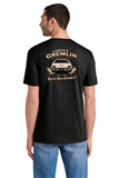 #134 LOREN'S GARAGE STORE, TRI BLEND T SHIRT, BLACK FROST, YOUTH & ADULT, DM130