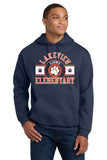 #105 LAKEVIEW ELEMENTARY HOODIE, NAVY, YOUTH & ADULT, 18500 DESIGN #6