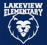 #105 LAKEVIEW ELEMENTARY, DI FIT T, TRUE NAVY, YOUTH & ADULT, ST350 DESIGN #1