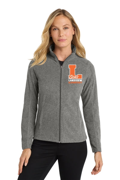 #105 LAKEVIEW ELEMENTARY JACKET, PEARL GREY, LADIES CUT, L235 DESIGN #5