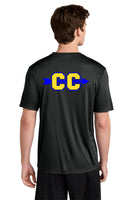 #095 MITCHELL HS CROSS COUNTRY DRI FIT T SHIRT, BLACK, YOUTH & ADULT DM130  ** REQUIRED FOR TEAM MEMBERS