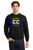 #095 MITCHELL HS CROSS COUNTRY, CREWNECK, BLACK, YOUTH & ADULT, 18000