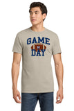 #130 MHS FOOTBALL, COTTON T SHIRT, SAND, YOUTH & ADULT, 5000, DESIGN #1