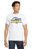 #130 MHS FOOTBALL, COTTON T SHIRT, WHITE, YOUTH & ADULT, 5000, DESIGN #4